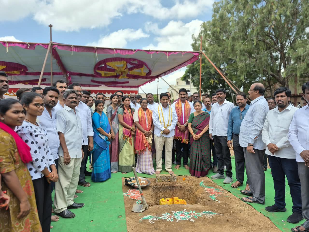 New Building Bhoomi Pooja